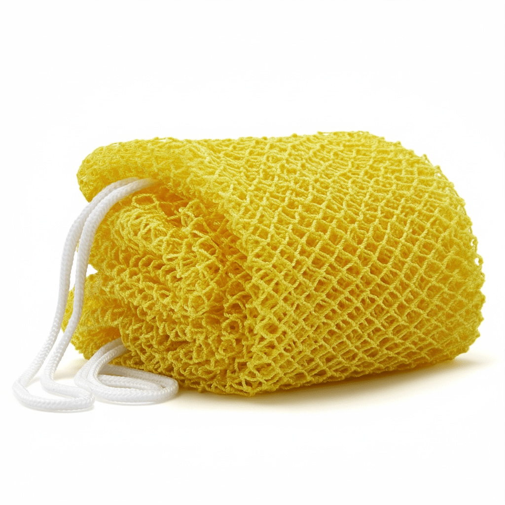 sweetscrub exfoliating african sponge in color lemon - Solaurae