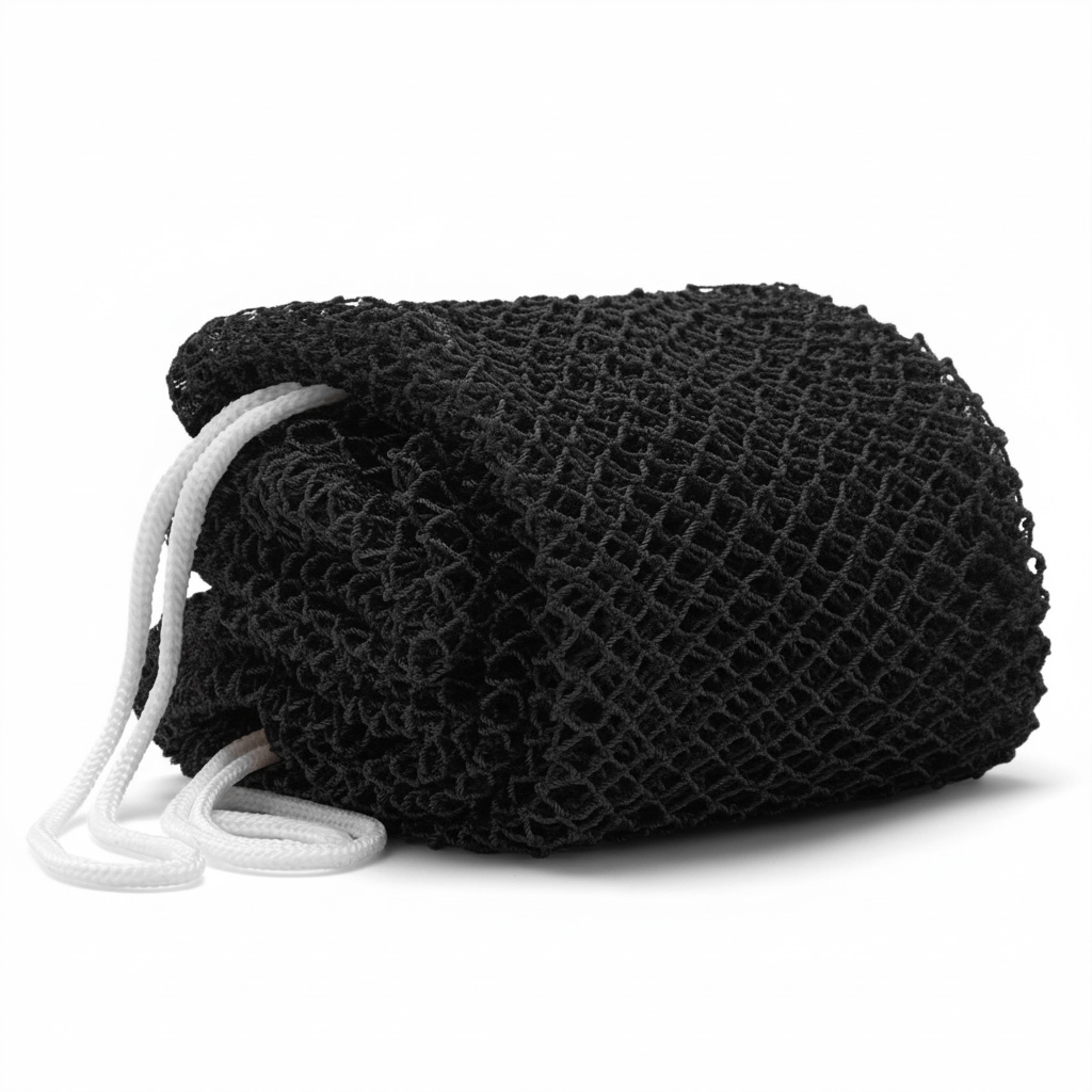 sweetscrub exfoliating african sponge in color noir - Solaurae