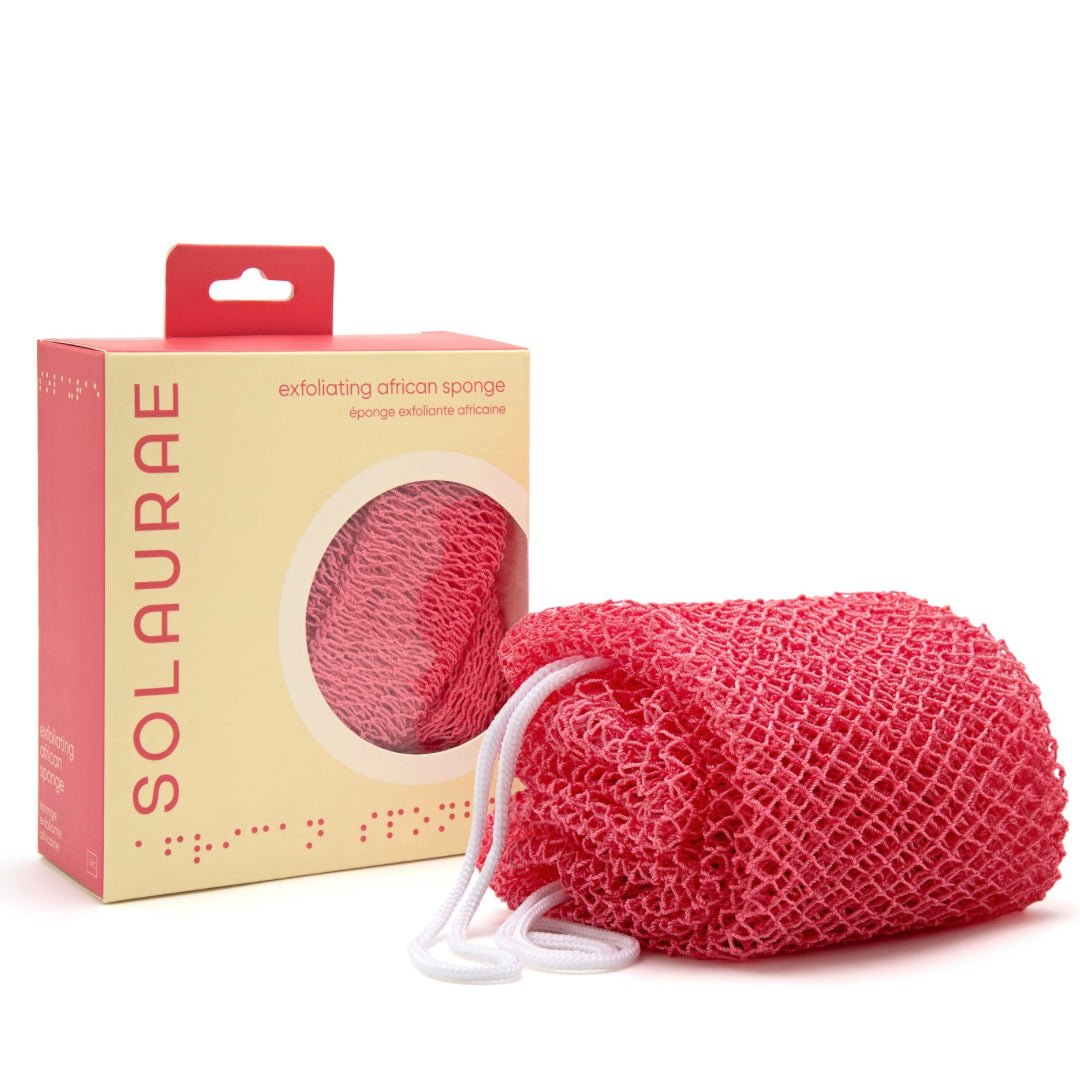sweetscrub exfoliating african sponge - Solaurae