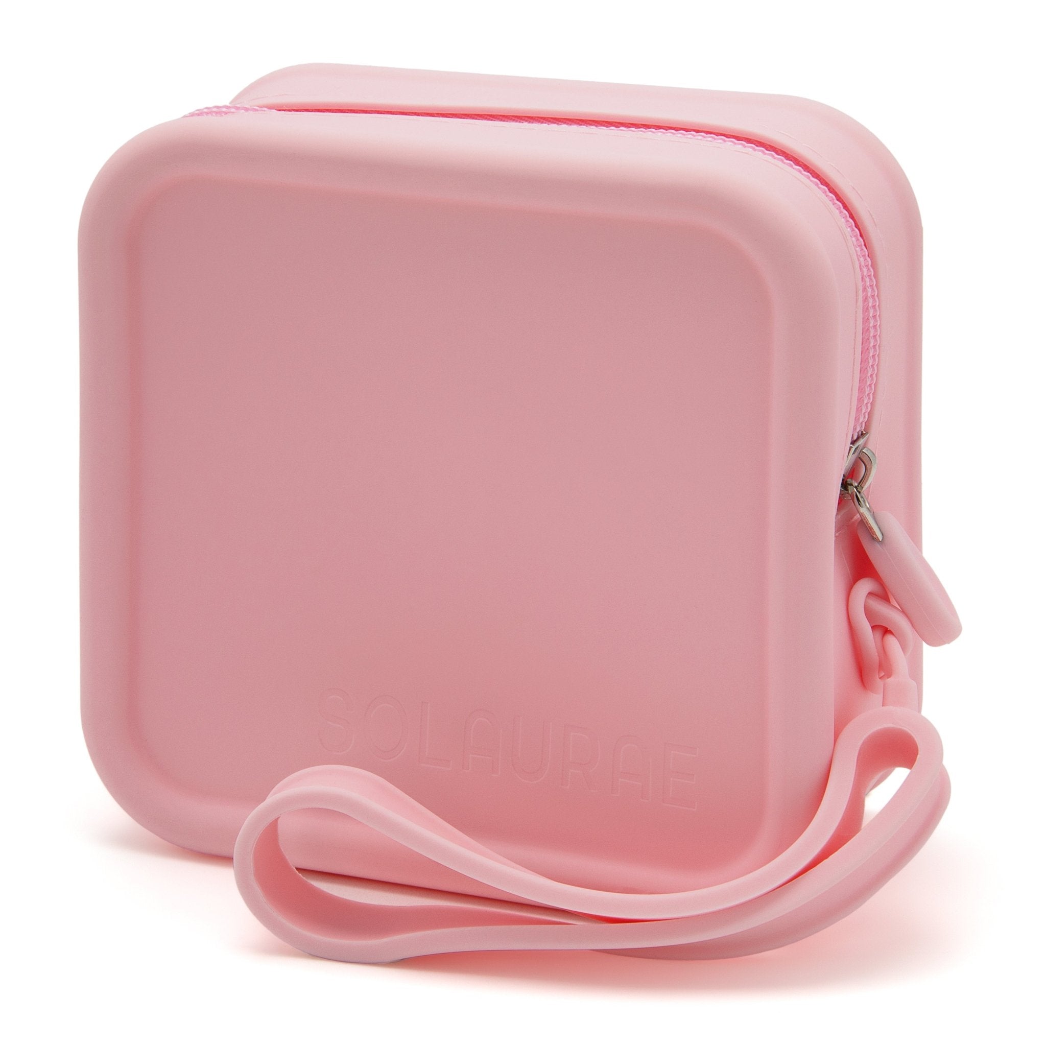 lumi beauty essentials travel case in color pink or blush) - Solaurae