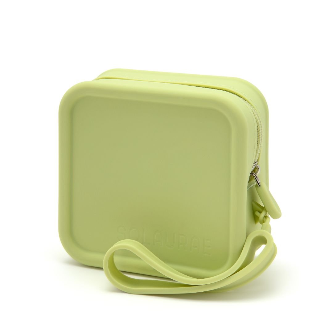 lumi beauty essentials travel case pictured on white background - Solaurae